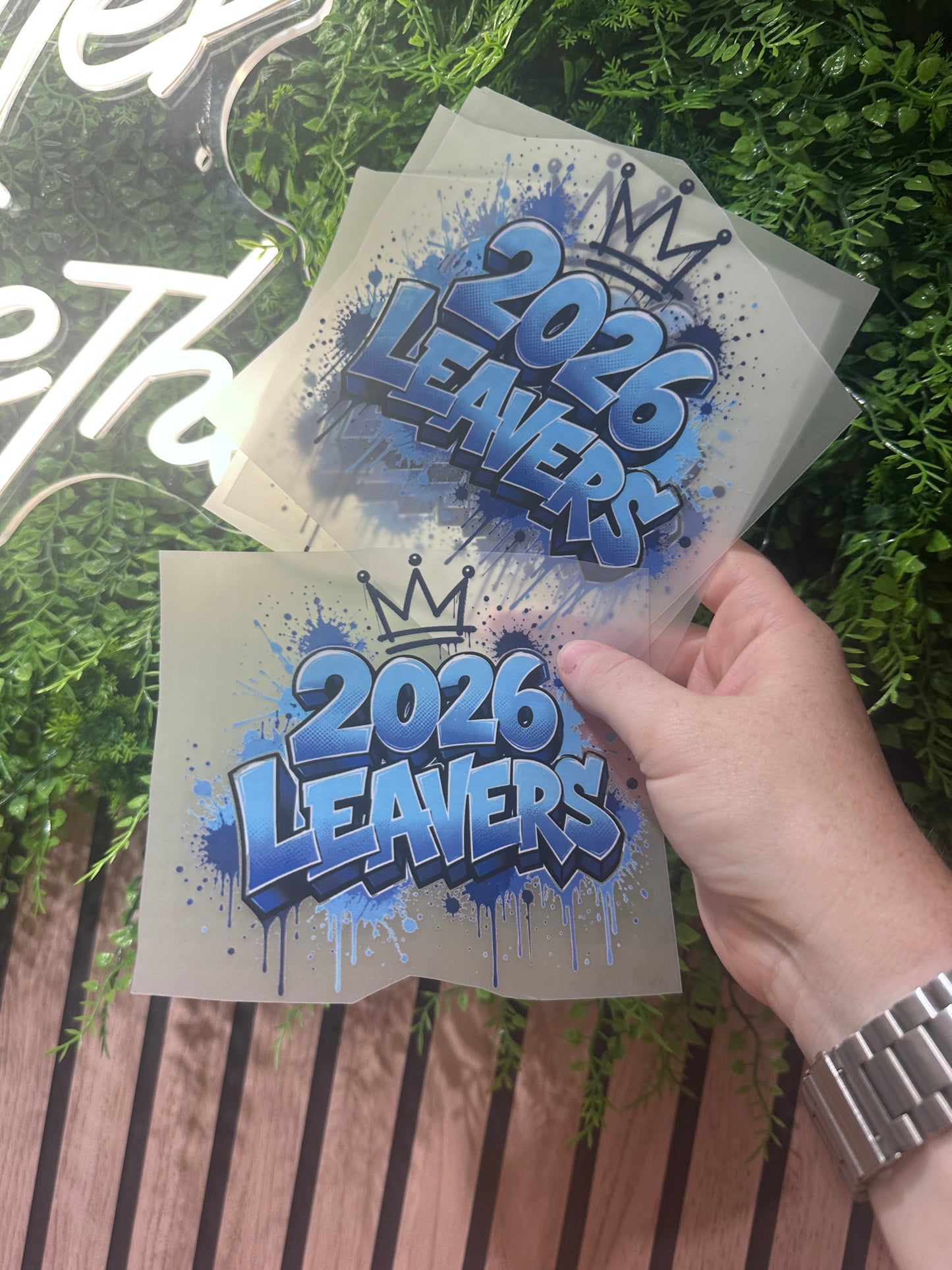Leavers Iron on