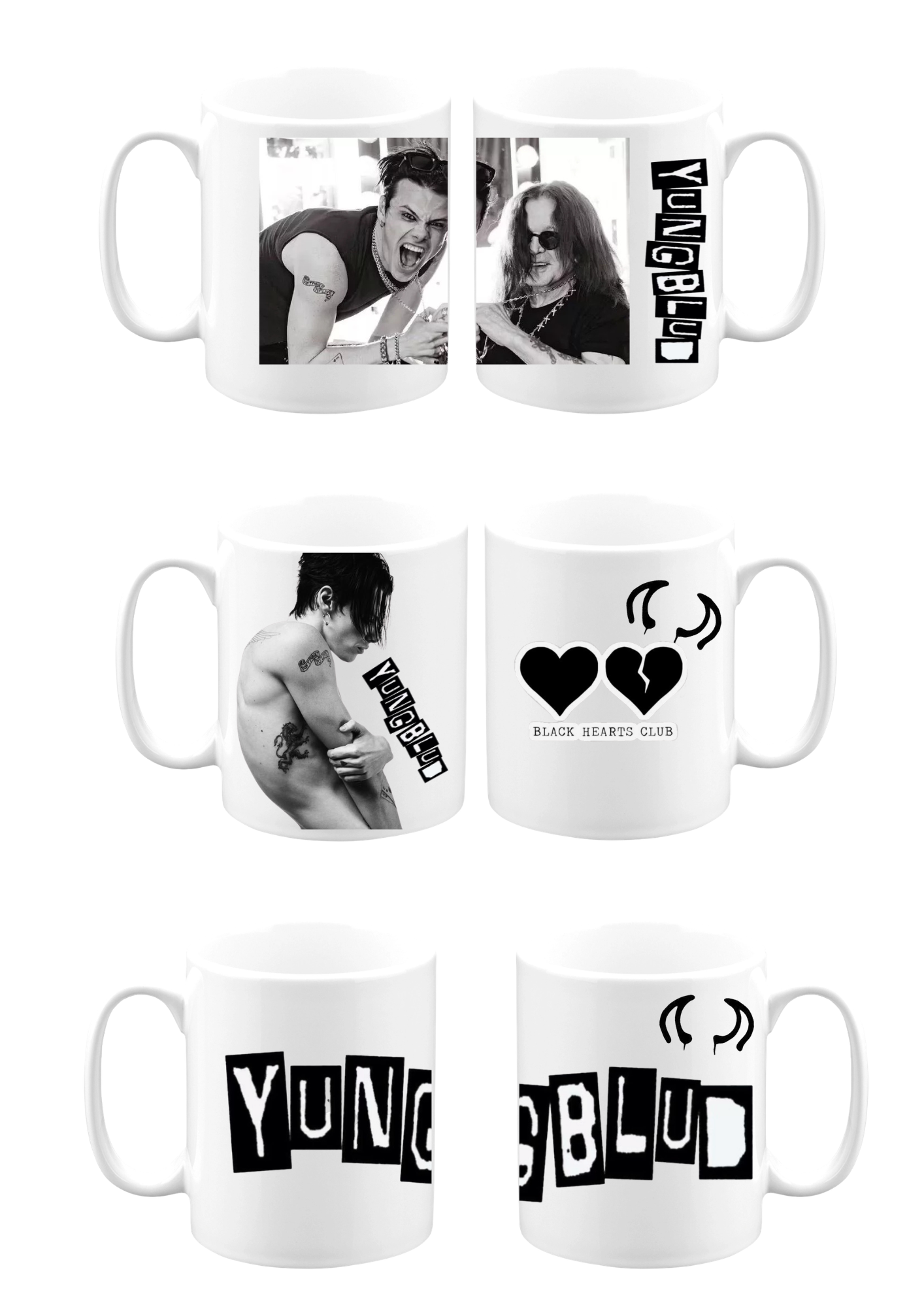 YB mugs